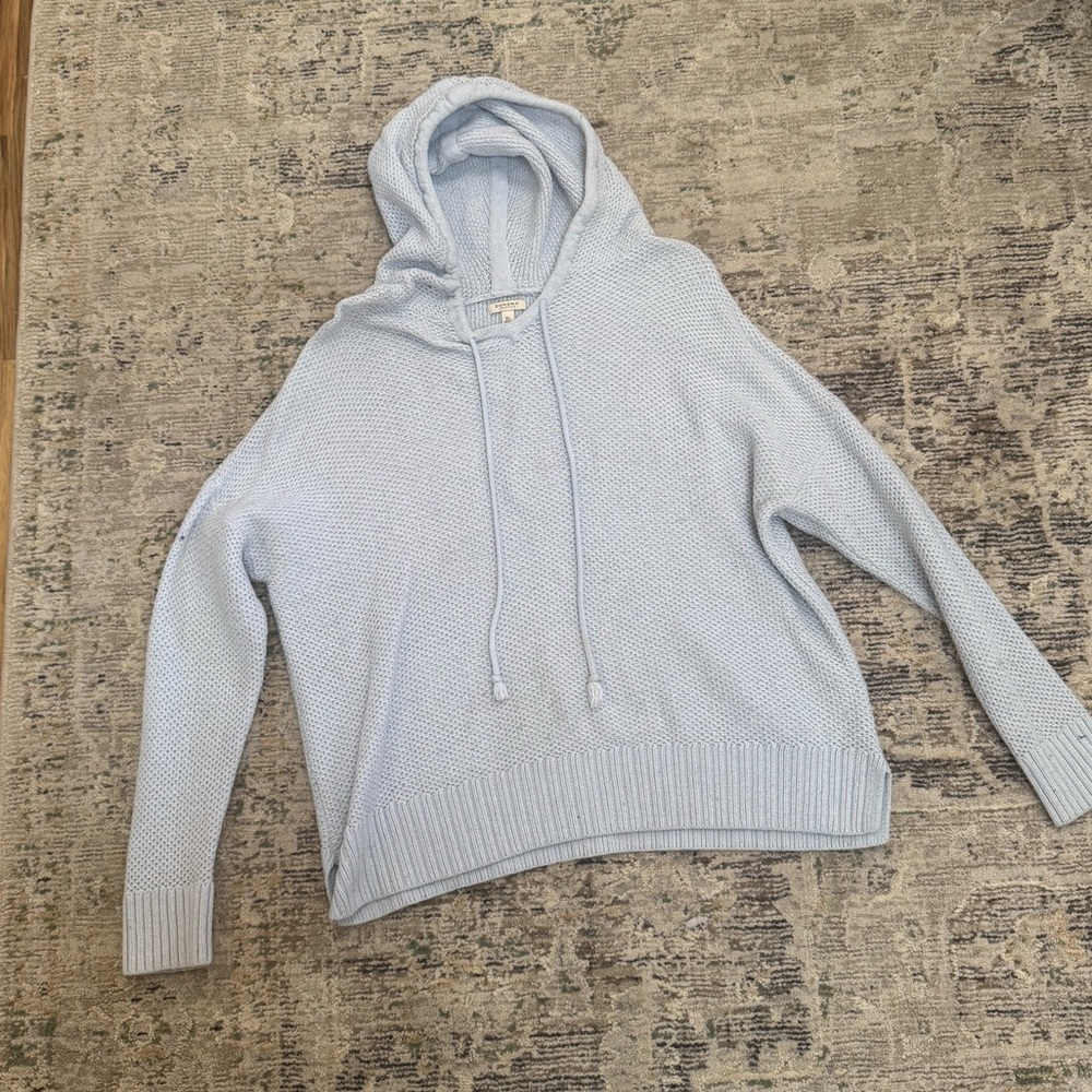 Sonoma light blue knit hoodie